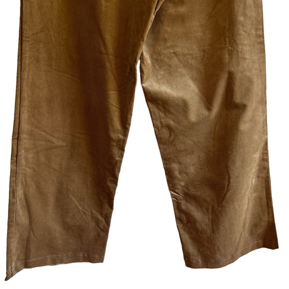 Smash & Tess tan corduroy wide leg high waist pants size L excellent condition - Picture 9 of 11
